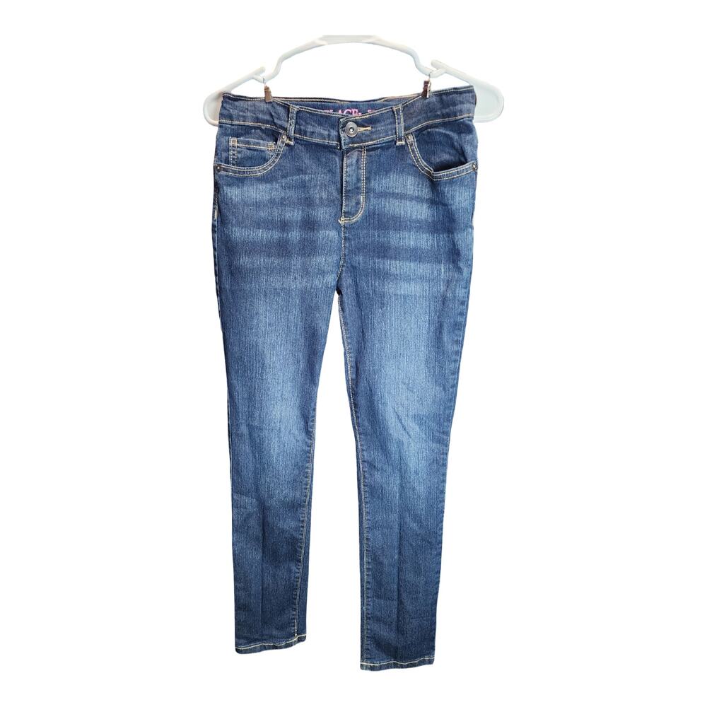 The Children's Place Size 14 Girls Super Skinny Denim Blue Jeans